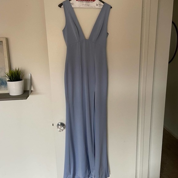 NBD Zeb Gown In baby blue XS - Picture 7 of 11